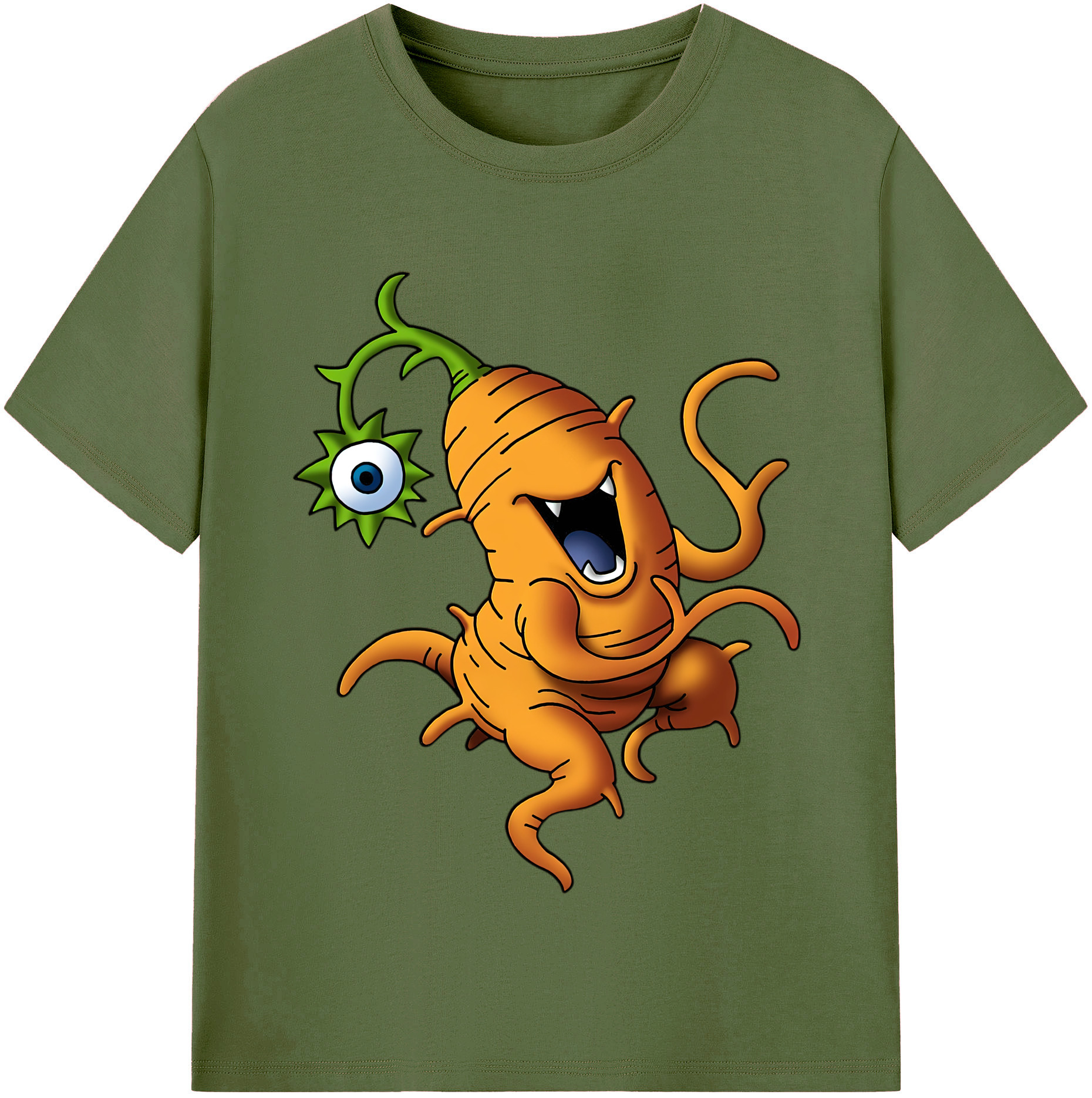 （画像用） ドラゴンクエスト Doragon Kuesuto Dragon Quest 綿100％半袖Tシャツ（フロントプリント）